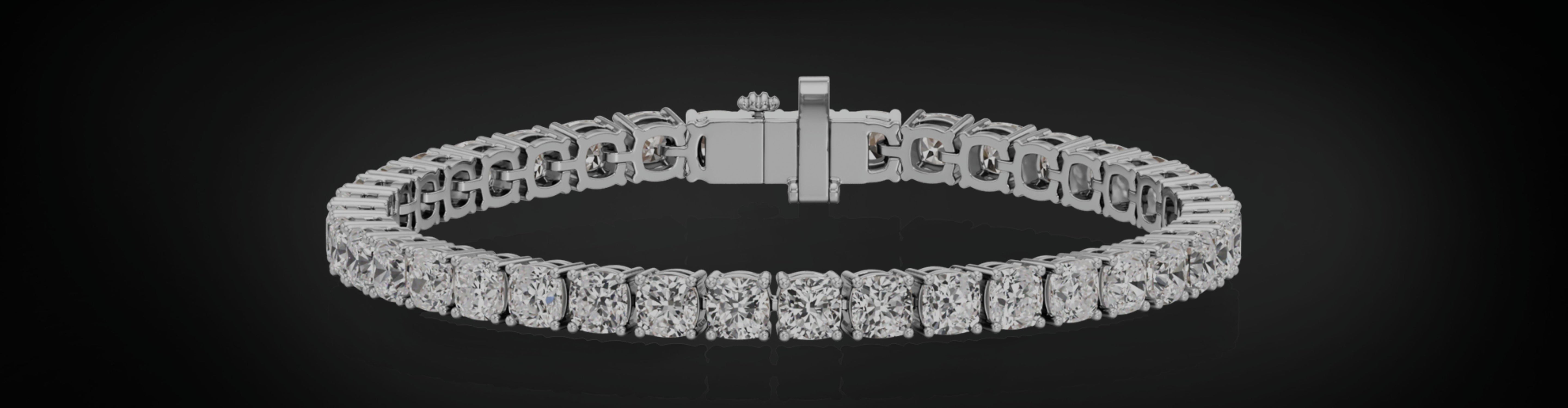 Natural Diamond Bracelets