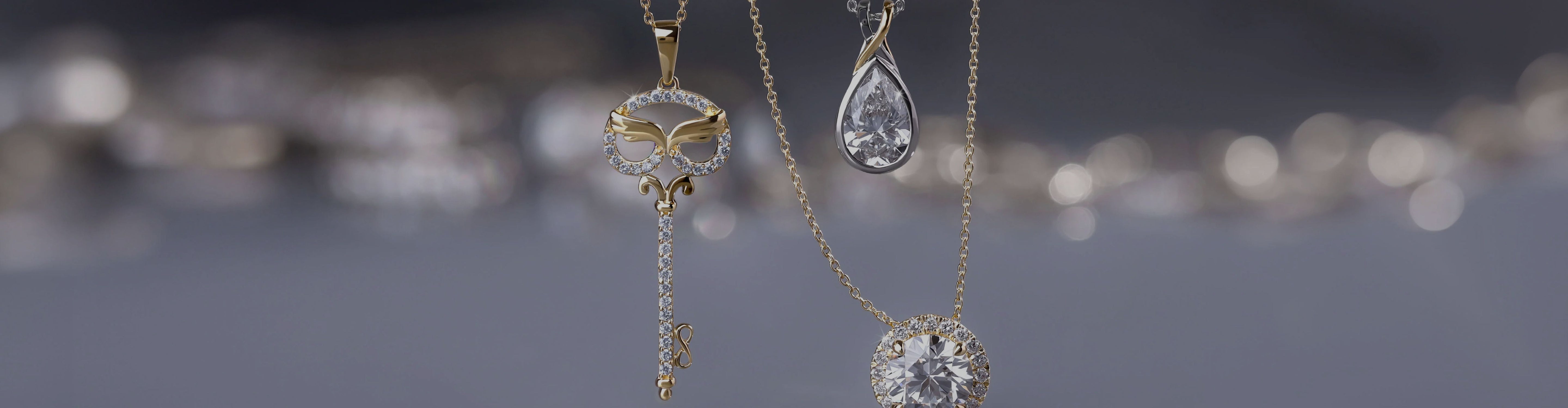 Lab Diamond Pendants