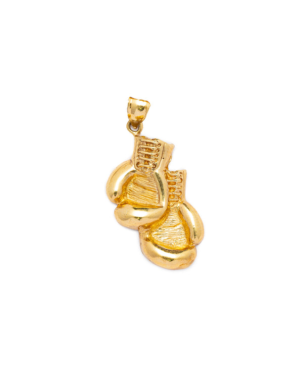 10K Gold Boxing Glove Pendant