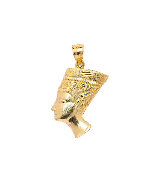 10K Gold Neferiti Pendant