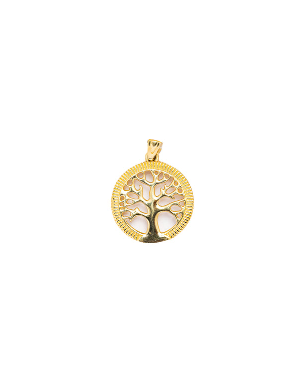 14K Gold Tree Of Life Pendant