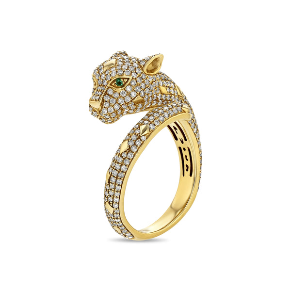 Artwell & Co. Machli Tiger Diamond Ring