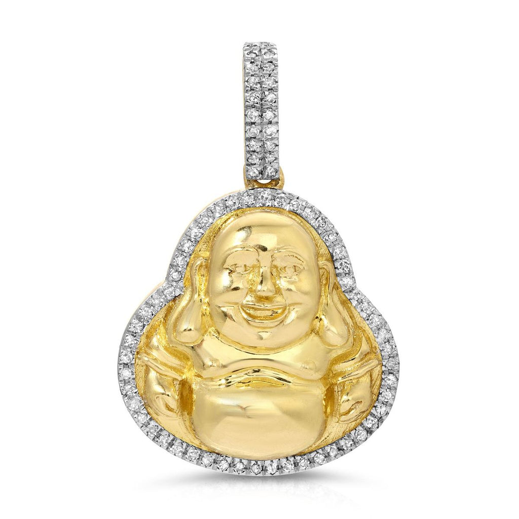 Mr Buddha Diamond Pendant - Artwell&Co
