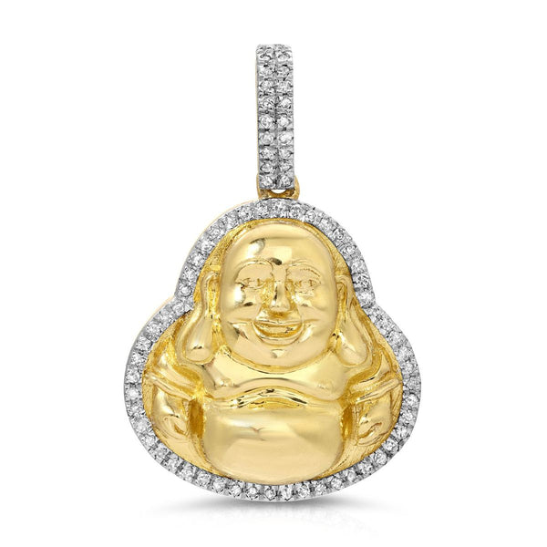 Mr Buddha Diamond Pendant