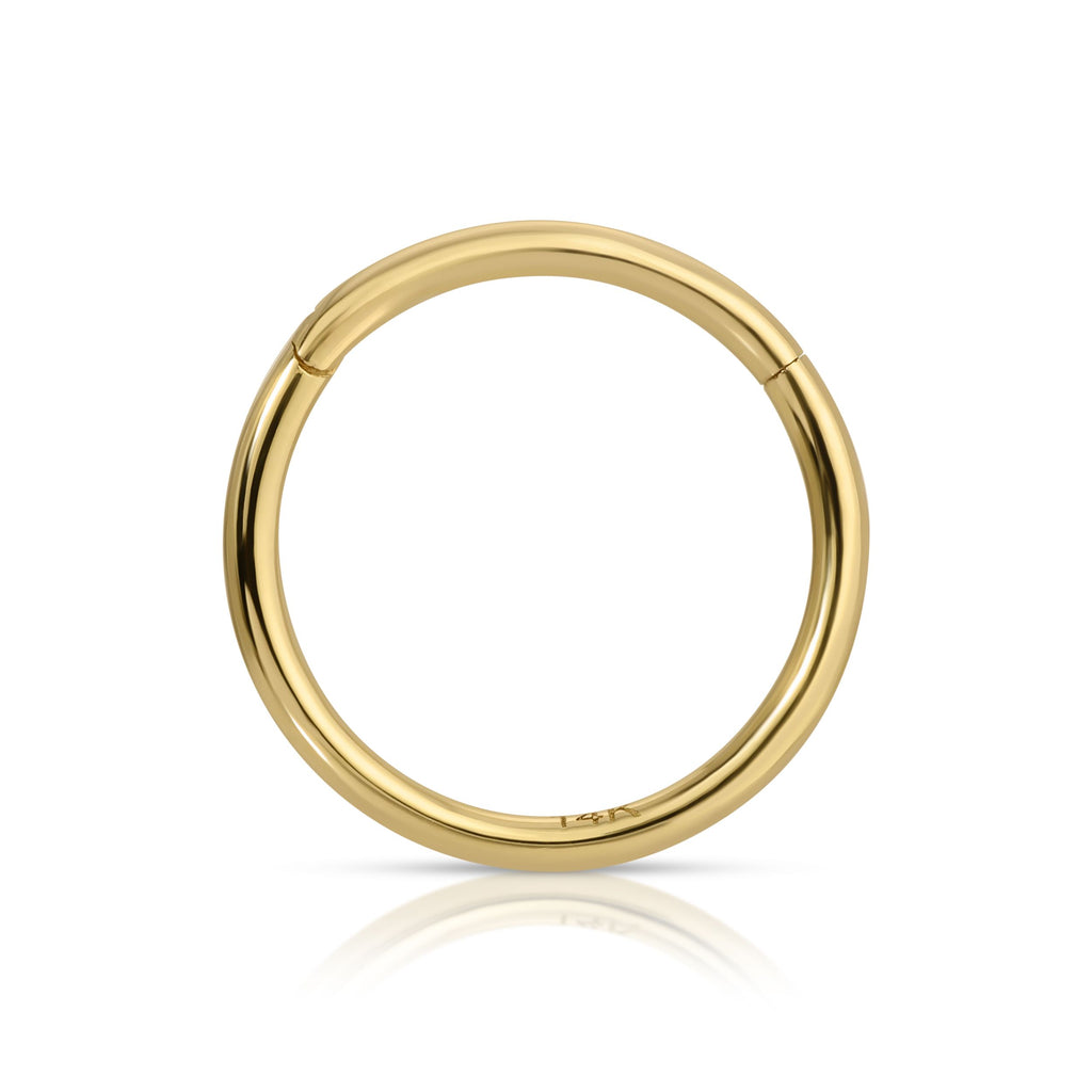 Plain hinged hoop Septum Ring - Artwell&Co