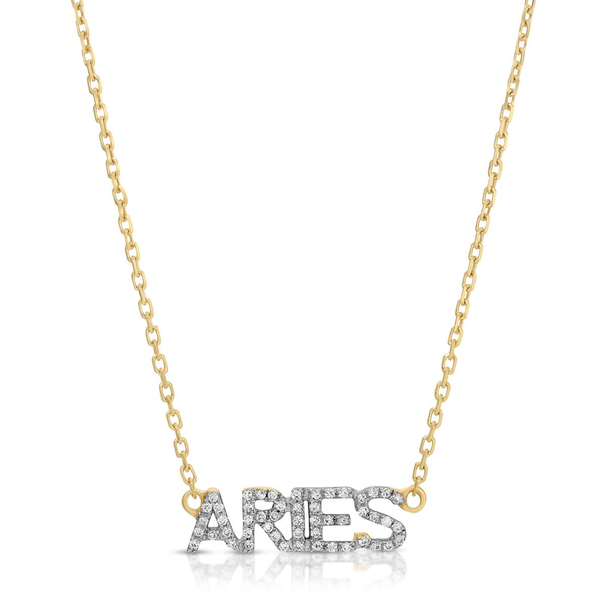 Aries zodiac Charm Necklace - Artwell&Co