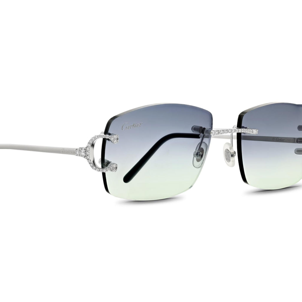 Custom Carti C Diamond Designer Glasses - Artwell&Co