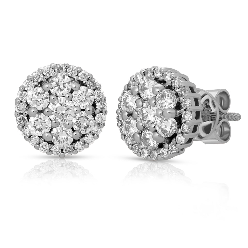 SP56 Diamond Stud Earrings - Artwell&Co