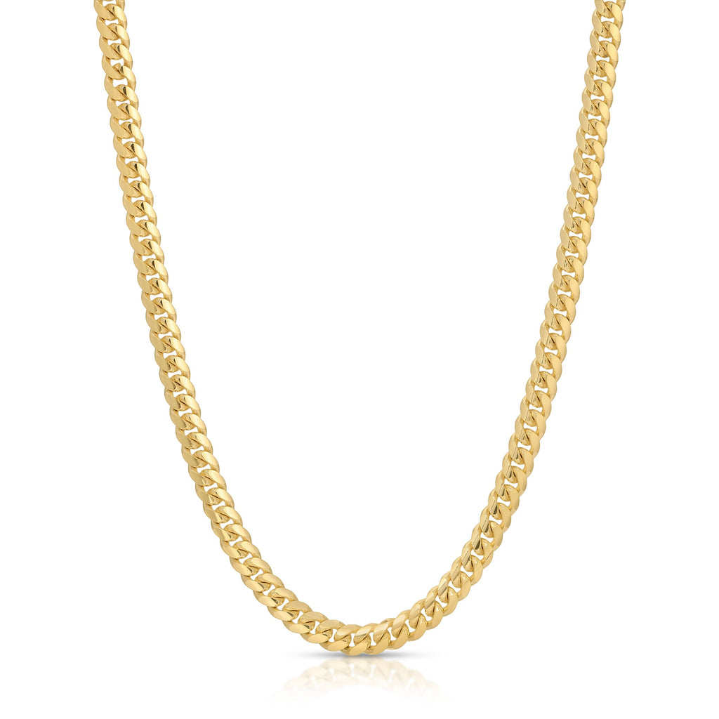 10k solid gold 4mm Miami Cuban chain - Artwell&Co
