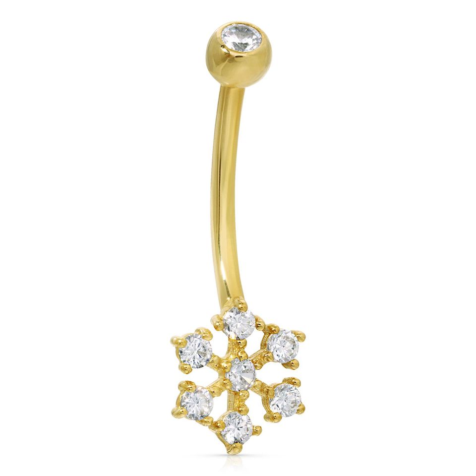 Star Bloom Belly Ring - Artwell&Co