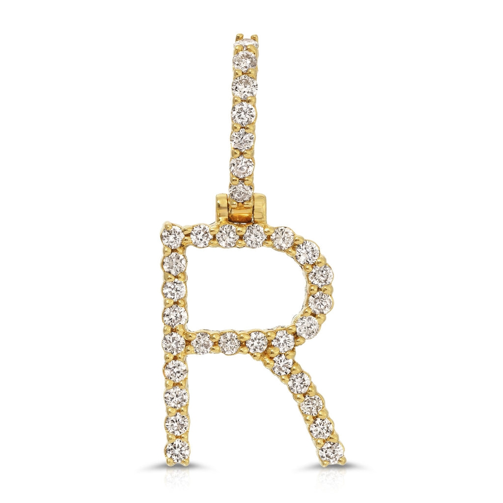 Solitaire R Diamond Pendant - Artwell&Co