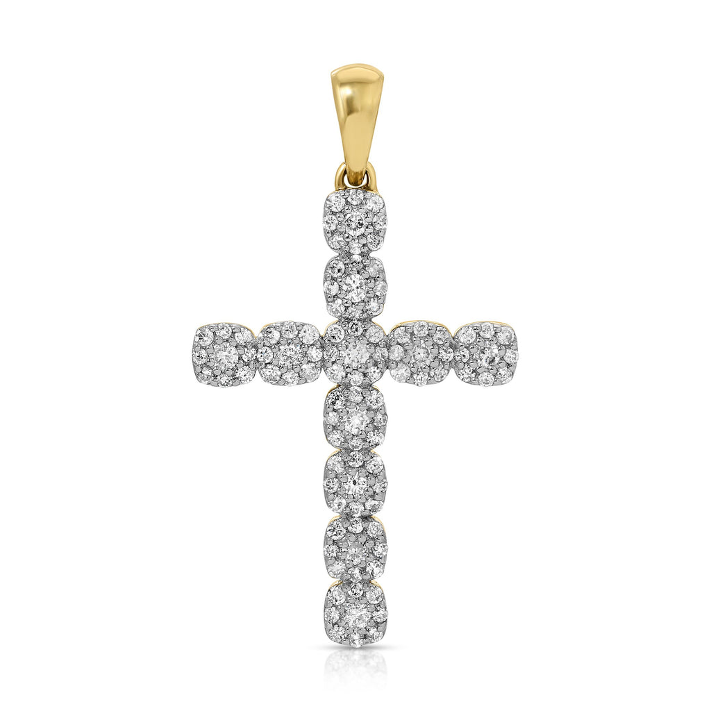 Venice Cross Diamond Pendant - Artwell&Co