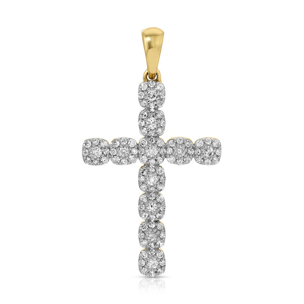 Venice Cross Diamond Pendant